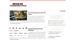 Desktop Screenshot of envie-de-communication.fr