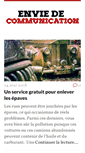 Mobile Screenshot of envie-de-communication.fr